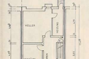 EINFAMILIEN-REIHENMITTELHAUS PARKETT 4 ZIMMER MOD. BÄDER+G-WC GARTEN TERRASSE GARAGE IN HASSELS – Oberheider Straße 35, 40599 Hassels, Düsseldorf – Vorschaubild 40