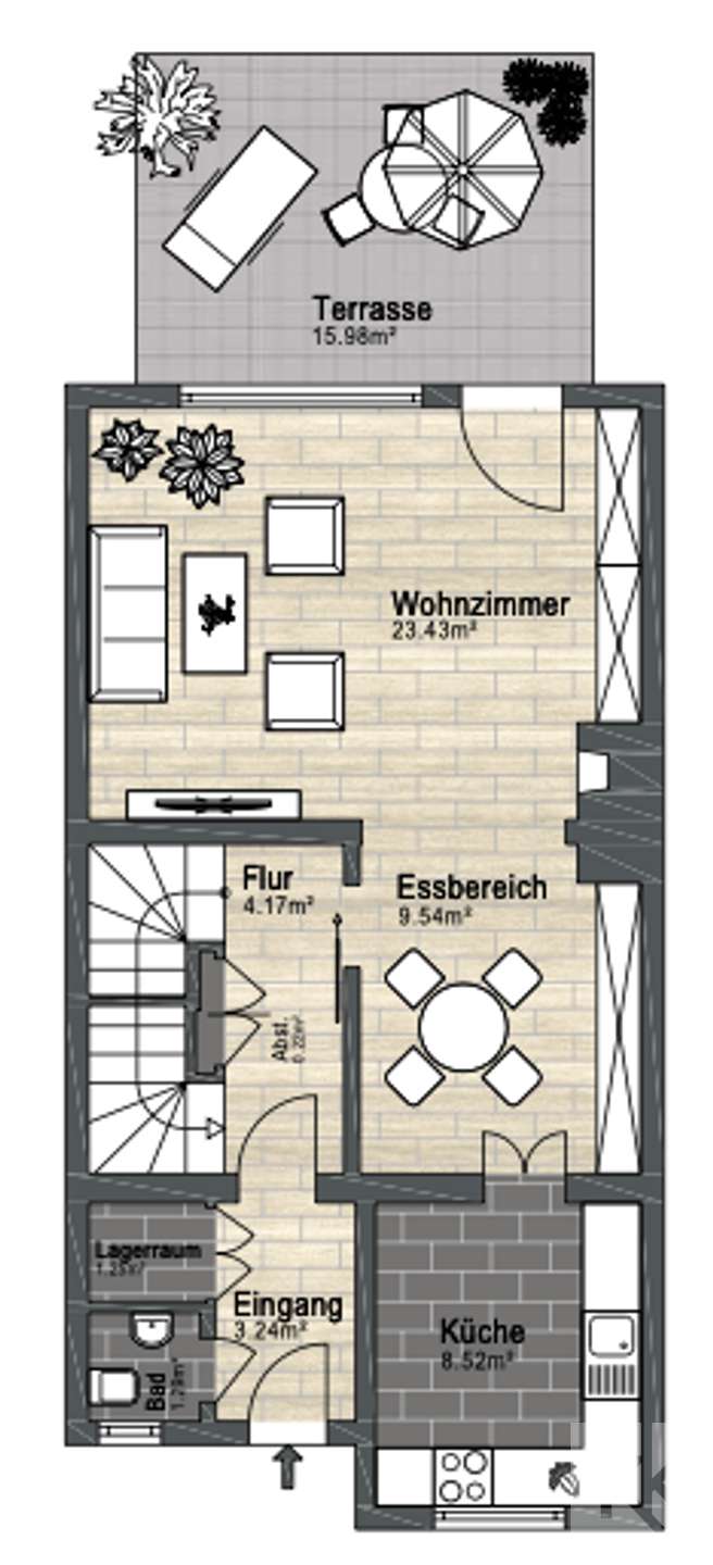 Grundriss EG