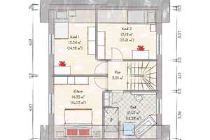 KfW 40 Neubau: Einfamilienhaus mit ca. 135 m² in moderner Bauweise – Die vollständige Adresse der Immobilie erhältst du vom Anbieter., 32791 Lage – Vorschaubild 11