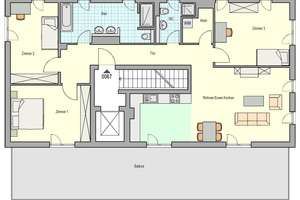 Hochwertige 4-Zimmer-Penthousewohnung