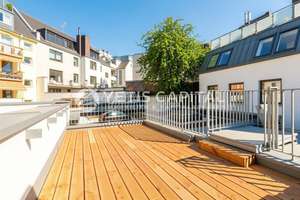 NEUBAUHIMMEL AUF ERDEN MIT EIGENER INNENHOF TERRASSE + DACHTERRASSE UND ZWEI BÄDERN +PROVISIONSFREI+