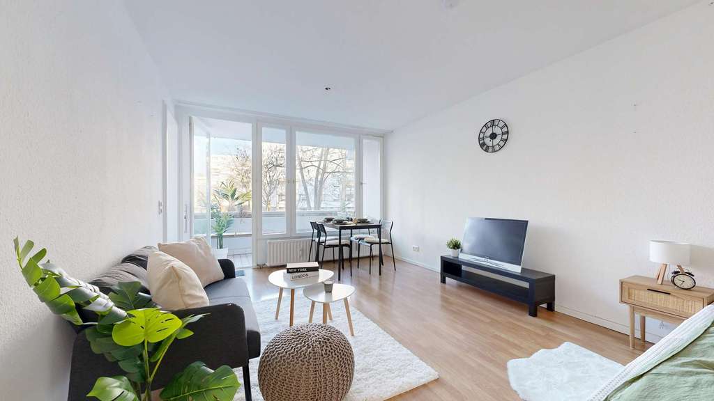 Immobilie in Hohenbrunn - Helle 1-Zimmer-Wohnung mit Loggia & separater Küche in Ottobrunn - Bild 0