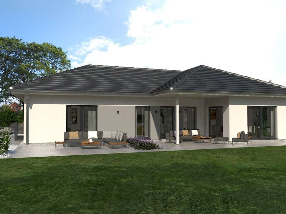 Ansicht1_Bungalow 04 Walmdach
