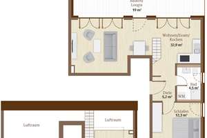 kleines Loft - ruhige Lage - Top Ausstattung - Terrasse und Galerie – Karlsfelder Str. 0, 80995 Feldmoching, München – Vorschaubild 17