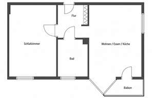Moderne 2-Zimmer-Wohnung in Essen-Stadtwald – Einbauküche, Ostbalkon & Aufzug – Ahornstraße 25, 45134 Stadtwald, Essen – Vorschaubild 15