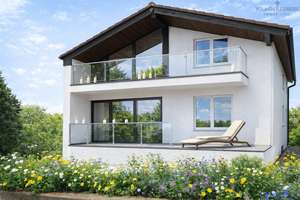 Platz für zwei Familien im sonnigen Garten