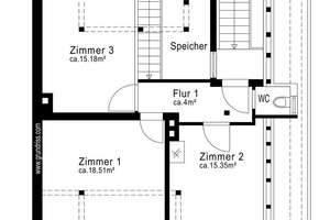 Moosach: Großzügige DHH mit 3 Wohneinheiten auf ca. 210 m² zzgl. weiterer Fläche in Rückgebäude! – Die vollständige Adresse der Immobilie erhältst du vom Anbieter., 80993 Alt-Moosach, München – Vorschaubild 14