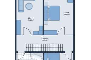 WOHNEN WIE IM HAUS – GROSSZÜGIGE MAISONETTEWOHNUNG MIT TERRASSE UND GARTENANTEIL – Die vollständige Adresse der Immobilie erhältst du vom Anbieter., 65207 Naurod, Wiesbaden – Vorschaubild 20