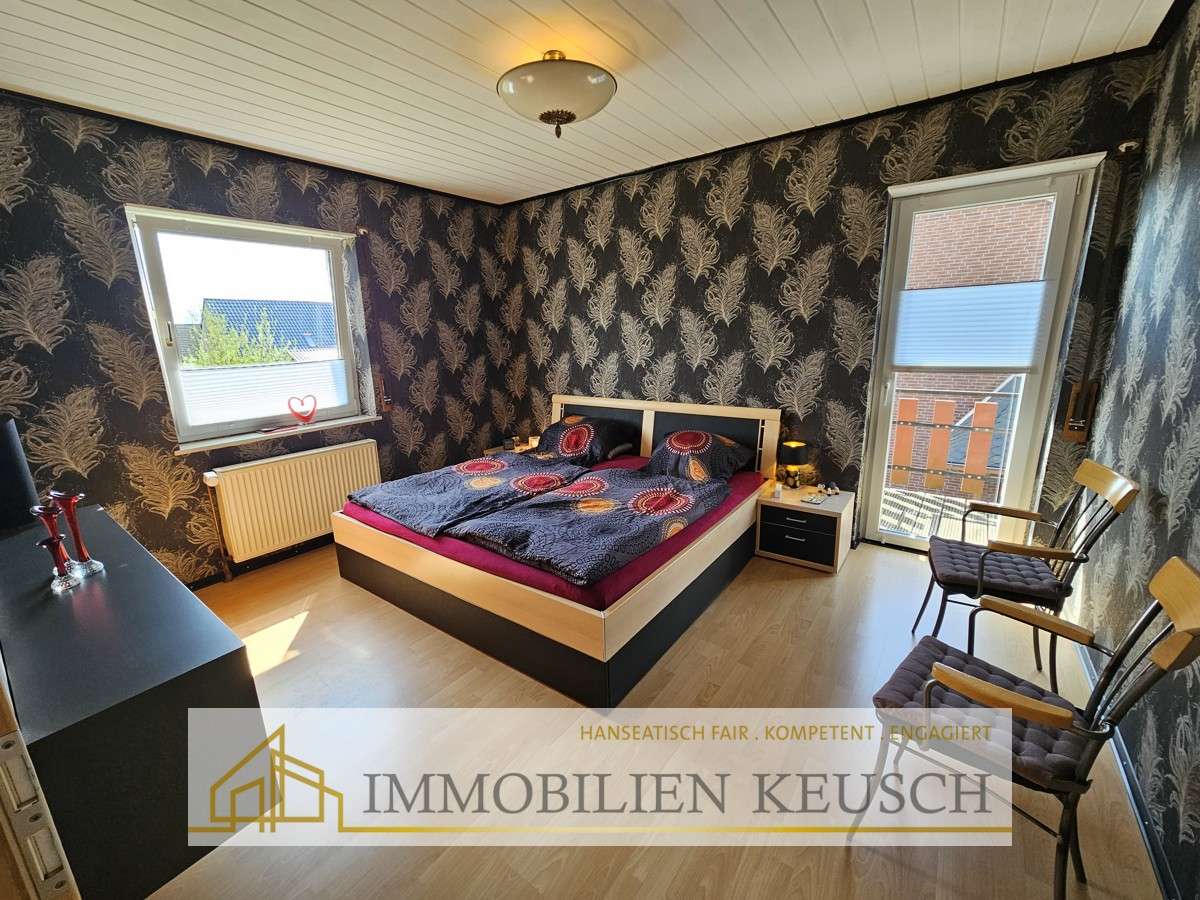 Immobilie in Langwedel - 1-2 Fam.-Haus mit viel Platz über drei Etagen, Sonnenterrasse & Balkon, div. Garagen & Werkstatt - Bild 8