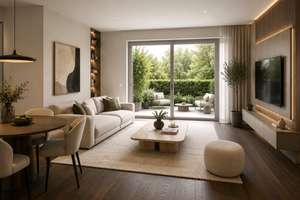 Weitsicht zahlt sich aus - großzügige Terrasse in Südausrichtung
