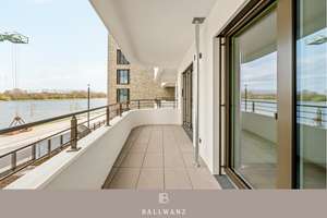 Ihr neues Zuhause im Havn: Stilvolle 2-Zimmer-Wohnung mit Rhein-Blick