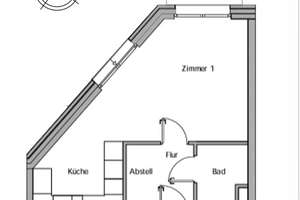 Moderne 1-Zimmer Neubauwohnung (Bj. 2023) für 1 Person mit Balkon und  Weitblick – Leverkusenstraße 40, 22761 Bahrenfeld, Hamburg – Vorschaubild 10