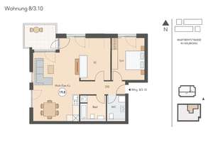 *Reserviert*Wunderschöne 3-Zimmer Wohnung mit Balkon in Heilbronn wartet auf Sie! – Wartbergstraße 8/3, 74076 Heilbronn, Heilbronn – Vorschaubild 21