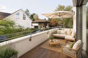 Moderne Südwest-Wohnung + SW-Balkon in bester Villenlage nahe Pasinger Stadtpark+EBK+Parkett+2 Bäder – Die vollständige Adresse der Immobilie erhältst du vom Anbieter., 81243 Pasing, München – Vorschaubild 5