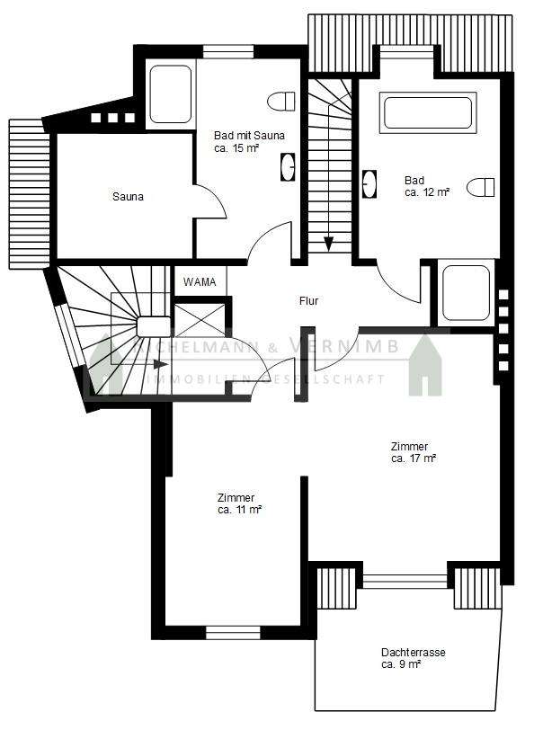 Grundriss Dachgeschoss