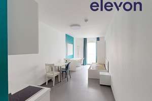 Für Studenten - Möbliertes 1-Zimmer-Apartment mit Einbauküche und kleiner Terrasse