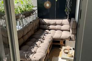 2,5-Zimmer-Wohnung mit Balkon und Einbauküche in Mainz-Neustadt