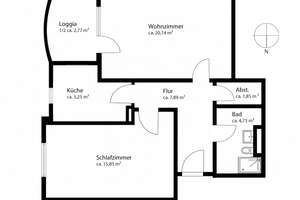 AIGNER - Sanierte 2-Zimmer-Wohnung mit Ostloggia in Daglfing – 81929 Englschalking, München – Vorschaubild 7