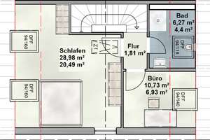 Schlüsselfertiges Reiheneckhaus (Neubau) mit Keller und viel Platz, ruhig gelegen in Untermenzing – Die vollständige Adresse der Immobilie erhältst du vom Anbieter., 80997 Allach, München – Vorschaubild 12