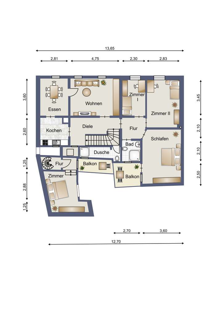 Grundriss OG