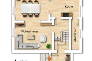 Doppelhaushälfte mit Potenzial in naturnaher Lage von Arnsberg-Oeventrop – Glösinger Straße 147a, 59823 Arnsberg – Vorschaubild 1