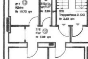 RENOVIERUNGSBEDÜRFTIG ++ 2 Zimmer Altbauwohnung im Wiesbadener Westend ++ Aktuell vermietet – Nettelbeckstr. XX, 65195 Westend / Bleichstraße, Wiesbaden – Vorschaubild 4