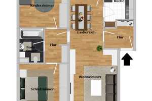 3-Zimmer-Wohnung in naturnaher Wohnlage am Ortsrand von Vorsfelde – Wolfsburg – Vorschaubild 11