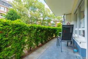 NUR MIT WOHNBERECHTIGUNGSSCHEIN !! Moderne, ruhige & barrierearme 2-Raum Wohnung m. Terrasse am Park – Freiherr-vom-Stein-Str. 8b, 46045 Altstadt-Mitte, Oberhausen – Vorschaubild 2