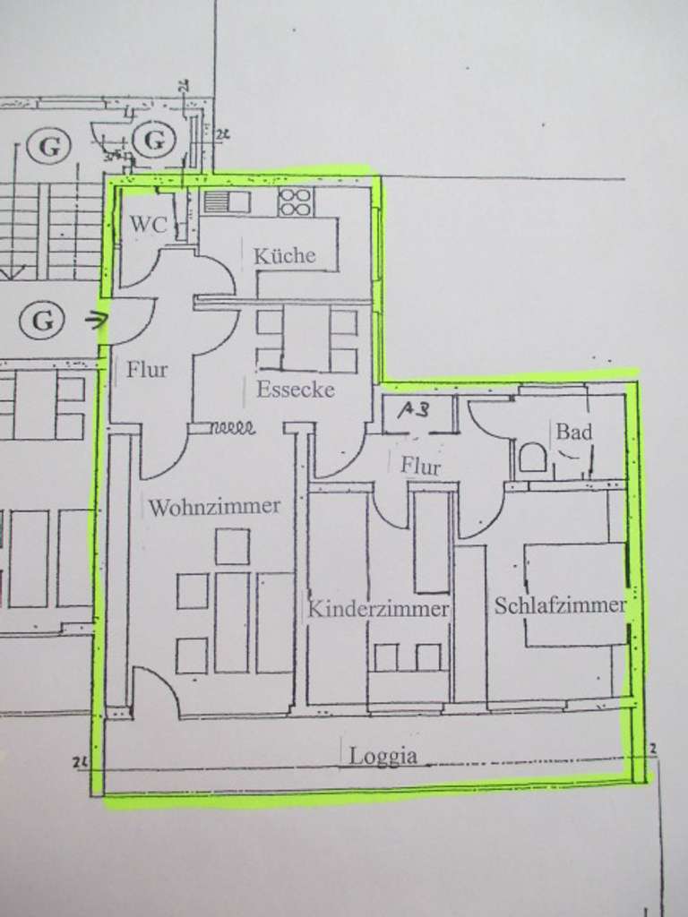 Immobilie in Radevormwald - Vermietete 3 Zi.-ETW + 1 KFZ-Stellplatz in Radevormwald - Bild 0
