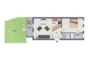 NEU: 2 Zimmer, Gartenanteil und solides Investment – Die vollständige Adresse der Immobilie erhältst du vom Anbieter., 4229 Plagwitz, Leipzig – Vorschaubild 13