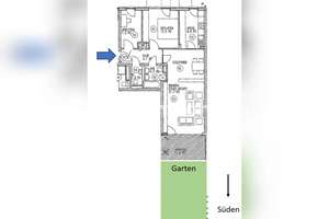 Tauschwohnung: München: Tauschen 78m² Wohnung in Bogenhausen, suchen mehr – 81925 Oberföhring, München – Vorschaubild 4