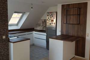 2,5-Zimmer-Maisonette mit Galerie und Balkon nahe Städt. Klinikum – Einbauküche (Bora, Miele, Neff) – Die vollständige Adresse der Immobilie erhältst du vom Anbieter., 76185 Mühlburg, Karlsruhe – Vorschaubild 5