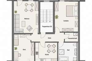 Großzügige 3-Zimmer-Dachgeschosswohnung mit überdachtem Balkon in Erfurt-Ilversgehofen – Feldstraße 15a, 99082 Ilversgehofen, Erfurt – Vorschaubild 13