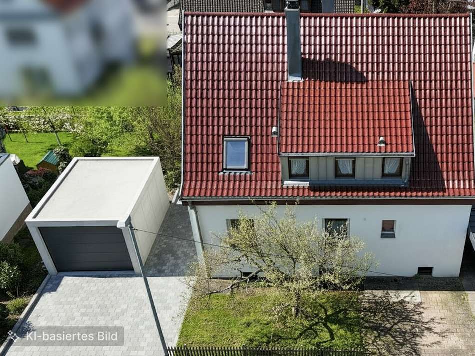 Bsp. Garage KI visualisiert