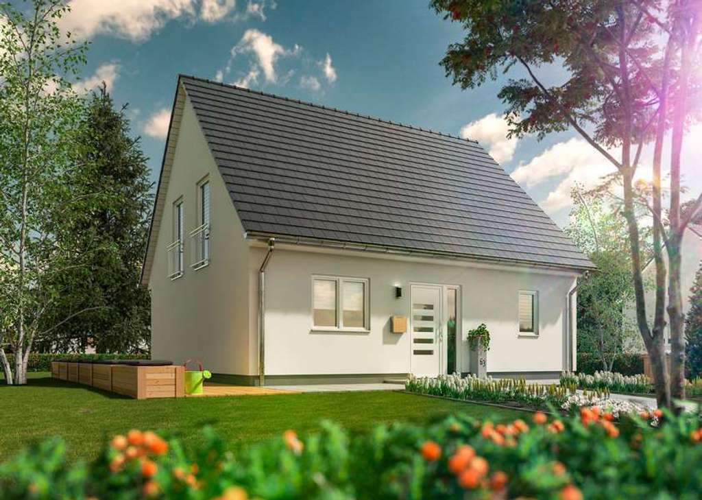 Immobilie in Kleinsteinhausen - Flair 134 massiv gebaut, Preis inkl. Grundstück - Bild 2