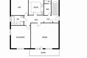 KfW 55 Erstbezug: Großzügige 3-Zimmer-Wohnung mit Balkon in Fürth Nord - Erstbezug g nach Sanierung – Die vollständige Adresse der Immobilie erhältst du vom Anbieter., 90765 Ronhof, Kronach, Fürth – Vorschaubild 5