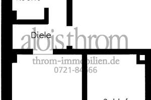 ERDGESCHOSSWOHNUNG MIT KLEINER KÜCHE UND DUSCHBAD – Die vollständige Adresse der Immobilie erhältst du vom Anbieter., 76137 Südstadt, Karlsruhe – Vorschaubild 7