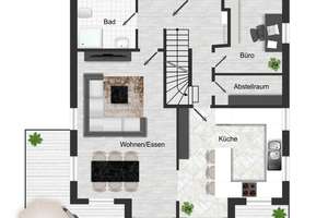 „Modernes Einfamilienhaus mit Einliegerwohnung, Galerie & Doppelgarage in ruhiger Sackgassenlage“ – Die vollständige Adresse der Immobilie erhältst du vom Anbieter., 89346 Bibertal – Vorschaubild 29