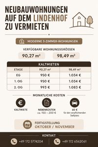 3-Zimmer-Wohnung als Erstbezug in Oberndorf