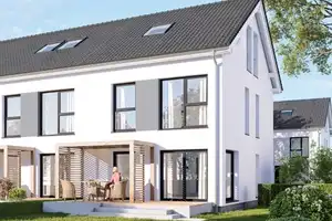 Preishammer: DHH (gepl.) in Ramersdorf: Grund, Haus (schlüsselfertig !) ab T€ 849 – München – Vorschaubild 1