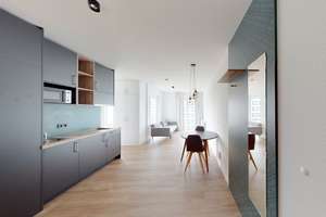Modernes Studio-Apartment mit stilvoller Möblierung – 60528 Niederrad, Frankfurt am Main – Vorschaubild 1