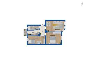 Kernsanierte 3-Zimmer-Wohnung im modernisierten Mehrfamilienhaus in Nürnberg-Gleißhammer – Die vollständige Adresse der Immobilie erhältst du vom Anbieter., 90461 Glockenhof, Nürnberg – Vorschaubild 7
