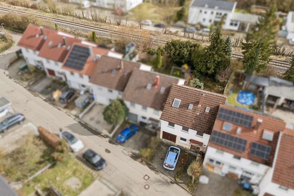 Immobilie in Elchingen - Familienfreundliches Reihenmittelhaus mit Wintergarten in Thalfingen! - Bild 2