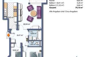 Heute schon an morgen denken! Finden Sie jetzt Ihr Zuhause fürs Alter! – Die vollständige Adresse der Immobilie erhältst du vom Anbieter., 1279 Laubegast, Dresden – Vorschaubild 13