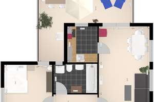 Möblierte Penthouse Wohnung mit Klimaanlage – Riedener Straße 4, 81475 Fürstenried-West, München – Vorschaubild 17