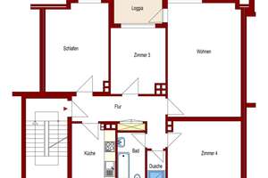 Bezugsfreie 4-Zimmer-Eigentumswohnung mit Südwestausrichtung in Oldenburg-Ohmstede – Ostlandstraße 91, 26125 Ohmstede, Oldenburg (Oldenburg) – Vorschaubild 16