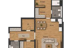 Loftcharakter zum Selbstbeziehen | Großzügige 3-Zimmer-Wohnung in den Bleichertwerken – 4157 Gohlis-Mitte, Leipzig – Vorschaubild 24