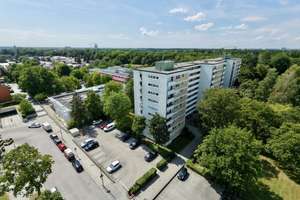 Einziehen, ankommen, Aussicht genießen: Helles 1-Zimmer-Appartement mit herrlichem Weitblick – Die vollständige Adresse der Immobilie erhältst du vom Anbieter., 81476 Forstenried, München – Vorschaubild 3
