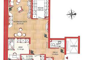 3-Zi.-Balkon-Wohnung an der Uniklinik – Lortzingstraße 25, 1307 Johannstadt-Süd, Dresden – Vorschaubild 16