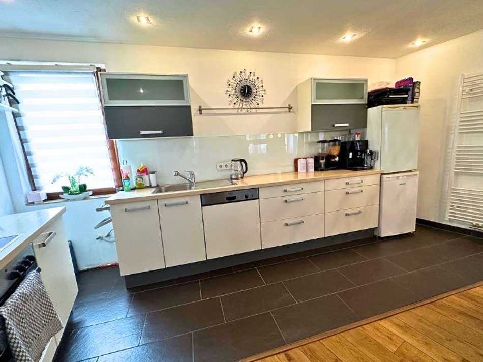 moderne, schicke Einbauküche